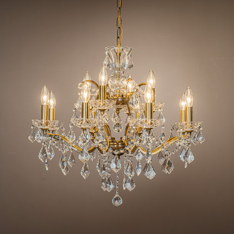 Crystal chandelier deals wayfair